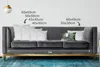 MuchoWow® Zierkissen Sofakissen Wohnzimmer Dekokissen 50x30 Produktbild-Vorschau 3