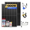 Balkonkraftwerk 900W Solaranlage Steckerfertig Komplettset Produktbild-Vorschau 1