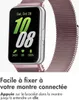 Samsung Galaxy Fit 3 Band: imoshion Magnetic Milanese Band Anteprima dell’immagine prodotto 6