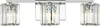 Wandleuchte Metall Glas G9 IP44 B: 57,8 cm Chrom poliert Produktbild-Vorschau 1