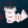 90mm Schneller Durchfluss Dusche Ablaufgarnitur fAzr Produktbild-Vorschau 2