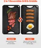 SucceBuy Plaque grillade réversible en fonte, Voir les images du produit 2