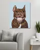 Zuty - Malen nach Zahlen - PITBULL, 40x50 cm, mit Produktbild-Vorschau 2