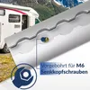 Airlineschiene Zurrschiene 4 x 2 m 2 Meter runde halbrunde Produktbild-Vorschau 4