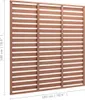 vidaXL WPC plotový panel 180x180 cm hnědý Náhled obrázku produktu 3