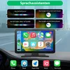 9 Zoll Kabelloses CarPlay & Android Auto Display mit 4K Produktbild-Vorschau 3
