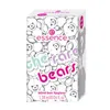 A product box for Essence Lipgloss The Rare Bears Box, featuring a pattern of teddy bears and the product name. Podgląd zdjęcia produktu