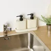 Seifenspender „terra“, oval, 375 ml, beige - 5 five simply Produktbild-Vorschau 5