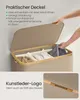 SONGMICS Wäschekorb mit Deckel, 150 L, herausnehmbarer Produktbild-Vorschau 4