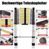 YZNAHRE Teleskopleiter 2,6m Leiter Ausziehbar Aluminium mit Produktbild-Vorschau 8