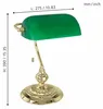 EGLO Lampe de table 90967 vert laiton, pour E27, max. 60 W Voir les images du produit 2