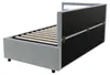 Postel s čalúneným rámom, rozmer 90x200 cm, s LED Náhľad obrázku produktu 18