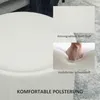 HOMCOM Sedací taburet s úložným prostorem, taburet s víkem, Náhled obrázku produktu 5