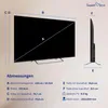 Smart Tech 55QV02K QLED Fernseher 55 Zoll Smart TV VIDAA Produktbild-Vorschau 3