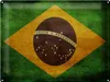 Blechschild Flagge Brasilien, 40 x 30 cm, Blechschilder Produktbild-Vorschau 1