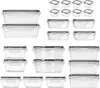 Set di 24 Contenitori in Plastica per Conservazione Anteprima dell’immagine prodotto 1