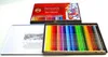 A set of colored pencils is displayed with its packaging. Produktbild-Vorschau