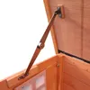 Outdoor Katzenhaus Katzenhöle Katzenhütte mit Schwingtür Produktbild-Vorschau 5