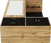 Sweiko Ensemble d'armoires élégant en noir et couleur bois Voir les images du produit 9