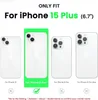 ORNARTO iPhone 15 Plus Hülle Silikon 6,7 Zoll Kratzfest Produktbild-Vorschau 2