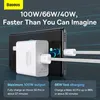 Cavo USB su USB-C Serie Baseus Dynamic, 100 W, 1 m (grigio) Anteprima dell’immagine prodotto 17