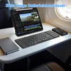 Kabellose Falt-Tastatur mit Touchpad, Dual-Modus, Kompakt Produktbild-Vorschau 2