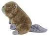 Kuscheltier Biber sitzend 22 cm braun Plüschbiber Produktbild-Vorschau 2