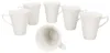 6x Ivory Kaffeebecher 220ml Porzellan-Tassen 6 Personen Tee Produktbild-Vorschau 2