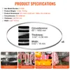 Product specifications and application examples for a band saw blade. Podgląd zdjęcia produktu