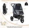 COSTWAY Hundewagen klappbar, Hundebuggy bis 25 kg, Produktbild-Vorschau 3