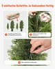VEVOR Cèdres artificiels taillés, lot de 2, 1219 mm, plante Voir les images du produit 5