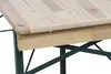 Garniture de chapiteau 110 cm sans dossier 3 pièces, table Voir les images du produit 9