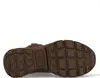 The sole of a brown shoe is shown against a white background. Voir les images du produit