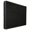 A black air filter with a honeycomb pattern, framed by a black border, presented against a white background. Produktbild-Vorschau