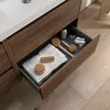 Noja Unterschrank 900 2 Schubladen + Waschbecken Nussbaum Produktbild-Vorschau 3