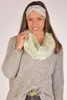 styleBREAKER Damen Loop Schal mit Perlen Applikation, Produktbild-Vorschau 3