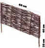KADAX vrbová palisáda "Holme", přírodní vrbový plot, 40 cm, Náhled obrázku produktu 3