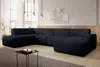 AX LIVING Canapé XXL en U Didim, gris foncé, 378 cm de Voir les images du produit 1