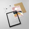 Gerahmtes Poster - Schwarzer Rahmen - Grafik Modern Produktbild-Vorschau 4