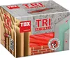A product box for TOX Allzweckdübel Tri, showing different building materials and the product itself. Anteprima dell’immagine prodotto