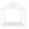 Garagenzelt PVC 2,4x2,4 m Grün Produktbild-Vorschau 10