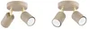 KAR-LIGHTING Deckenstrahler 2-flammig Beige/Ecru aus Metall Produktbild-Vorschau 3