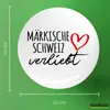 Huuraa Button Märkische Schweiz verliebt 25mm rund mit Produktbild-Vorschau 3