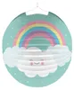 Rainbow Regenbogen Laternenset: Lampion + LED Laternenstab Produktbild-Vorschau 2