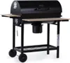 Holzkohlegrill XXL "King" - 95 x 63 x 105 cm - Schwarz Produktbild-Vorschau 1