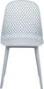 A single light blue chair with a diamond-patterned backrest and four legs, presented on a white background. Náhled obrázku produktu