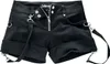 Gothicana by EMP Damen schwarze Hotpants mit Bändern 27 Produktbild-Vorschau 1