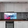 Coloray Spritzschutz aus Glas 140x70  Wandkunst Produktbild-Vorschau 4