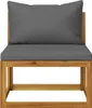 vidaXL 3-osobowa sofa ogrodowa z poduszką z litego drewna Podgląd zdjęcia produktu 21