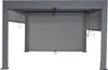 Pergola HWC-L46 z boczną ścianką, pawilonem z lameli Rollo, Podgląd zdjęcia produktu 6